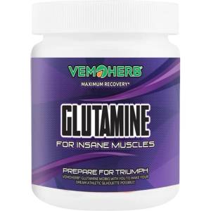 VemoHerb Glutamine Powder [300 грама] Неовкусен