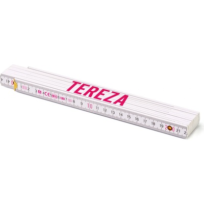 Metrie Skládací metr Block 52 Se jménem Tereza 2 m