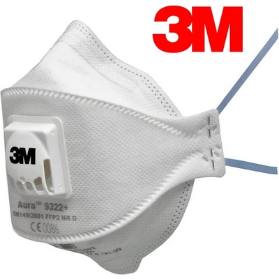 3M Časticový respirátor Aura 9322+ NR D FFP2