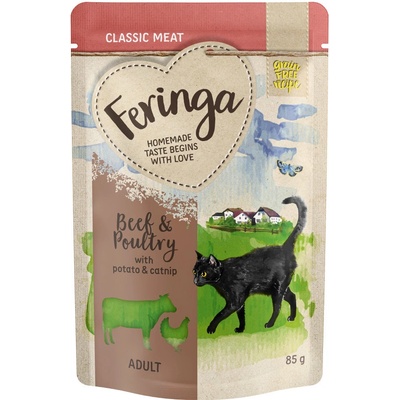 Feringa Hovězí & drůbeží s bramborem 12 x 85 g