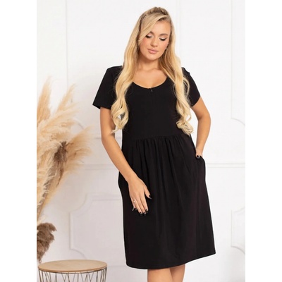 Materská nočná košeľa Laura Black