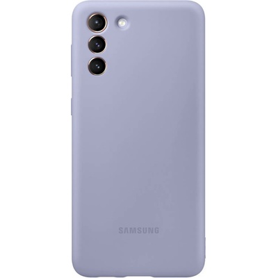 Samsung Оригинален гръб Samsung Silicone Cover за Samsung Galaxy S21 Plus - Лилав, EF-PG996TVE