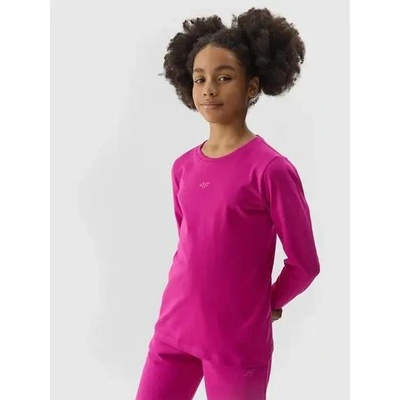 4F Longsleeve dívčí F212 růžová