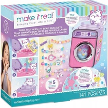 MAKE IT REAL Kreatívna sada na výrobu náramkov Purrrfect Wash Bead