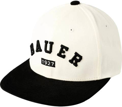 Bauer Suede Snapback Egret