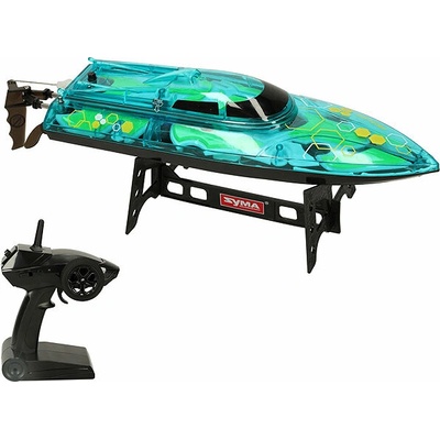 KIK Syma KX3662 Revolt Illuminator RC rychlostní člun RTR zelený 1:10
