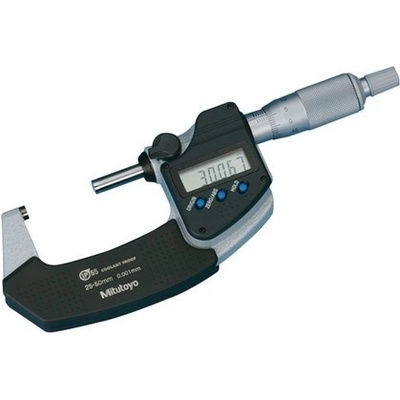 Mitutoyo Mikrometr třmenový 25-50mm Digimatic IP65 MIT293-241-30