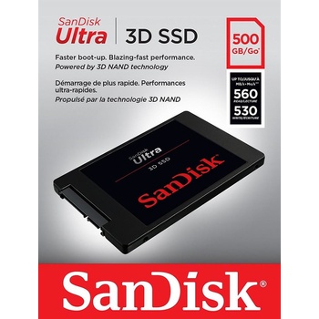 SanDisk Ultra 3D 500GB, SDSSDH3-500G-G25