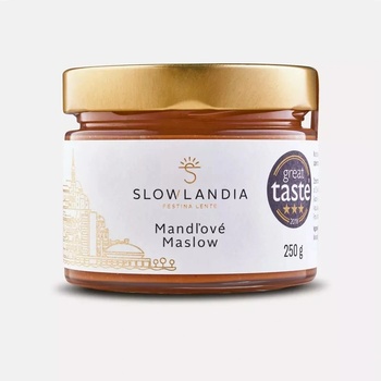 Slowlandia Mandľové máslo Organica 250 g