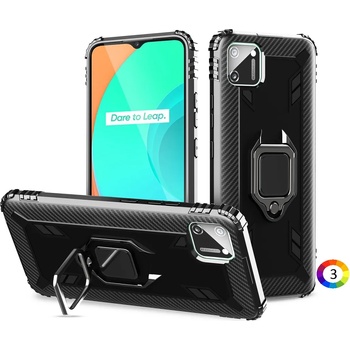 Image 1 of realme C11 Удароустойчив Finger Ring Калъф и Протектор