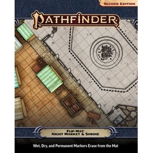 Paizo Publishing Pathfinder Flip-Mat: Night Market & Shrine