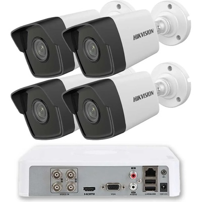 HIKVISION Комплект ZK4630E с 4 Камери 2MP Ultra-Low Light и 1TB Диск (ZK4630E)