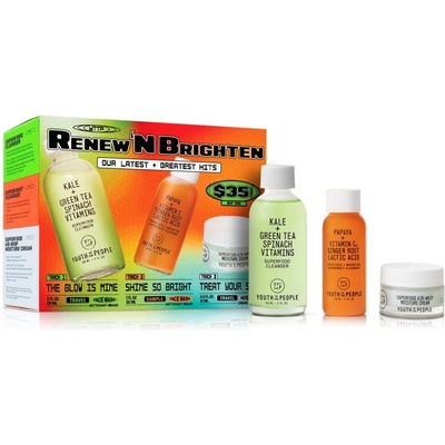Youth To The People Renew'N Brighten подаръчен комплект