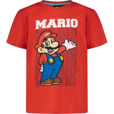 Тениска Super Mario - Red Тениска Super Mario - Red, Размер 140 (ES-SMAR-105_140)