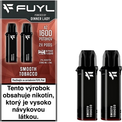 FUYL Pod Smooth Tobacco 800 potiahnutí 1ks