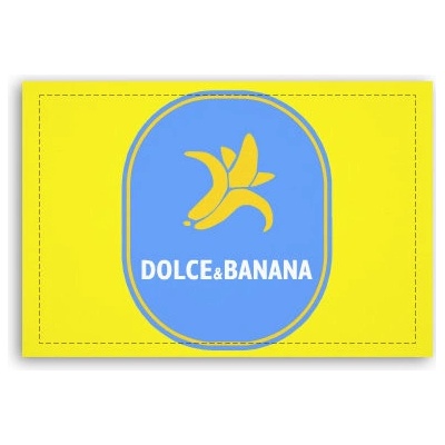Fotoobraz 90x60 cm střední Dolce & Banana