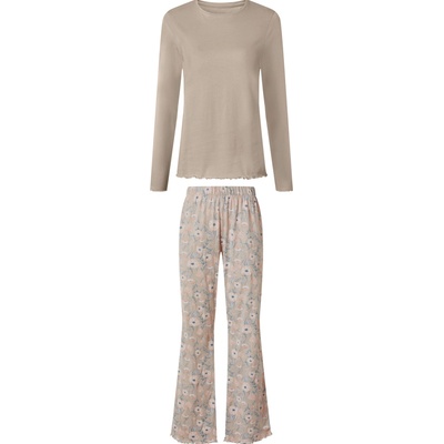 esmara Dámské pyžamo (béžová M (40/42)) – Zboží Mobilmania