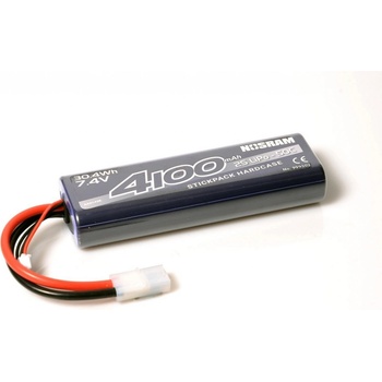 NOSRAM Tamiya 4100 mAh 7.4 V 50C LiPo Car Stickpack Hardcase konektor