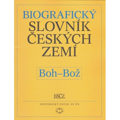 Biografický slovník českých zemí, Boh-Bož - Pavla Vošahlíková