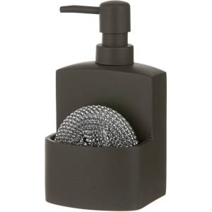 Ladelle Тъмносив диспенсер за сапун от полиресин 250 ml Essentials - Ladelle (80285)