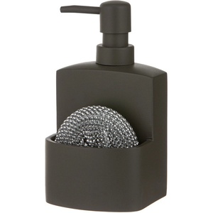 Ladelle Тъмносив диспенсер за сапун от полиресин 250 ml Essentials - Ladelle (80285)