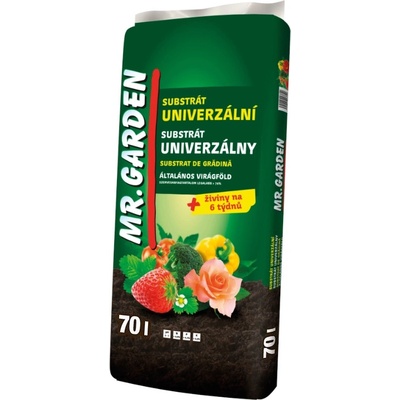 Mr. Garden Zahradnický substrát 70 l – Zbozi.Blesk.cz