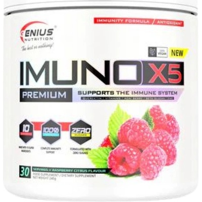 GENIUS NUTRITION Imuno-X5 [240 грама] Малинов цитрус