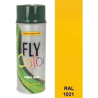 FLY COLOR - akrylová - RAL 1021 - žltá horčičná - 400 ml