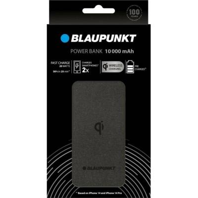 Blaupunkt BL-110WPB/1VH Powerbank 10000 mAh с безжично зареждане, сив (BL-110WPB/1VH)