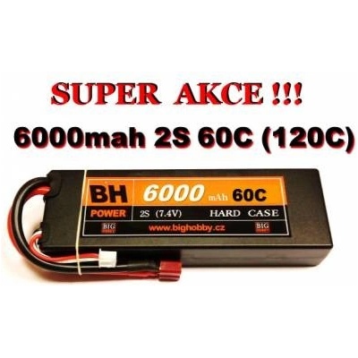 BH Power 2S 60C 120C HC 6000 mah