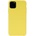 JT BERLIN Steglitz Silicone Case - силиконов калъф за iPhone 11 Pro (жълт)