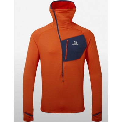 Mountain Equipment Eclipse hooded Zip T Magma/Medieval