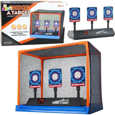 RKToys Elektronický terč na střelbu LCD pohyblivé cíle síť