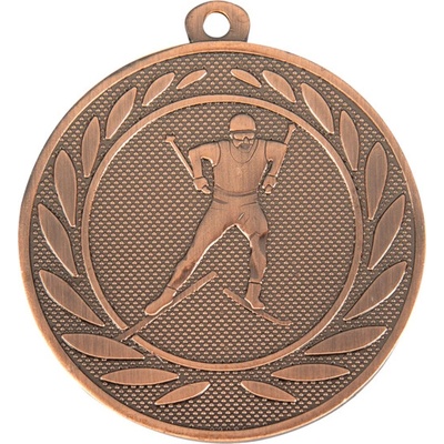 DI5000.ZB/B Medaila bežecké lyžovanie pr.50 mm hr.2mm bronz bronz