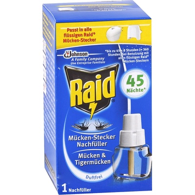 Raid Elektrický proti komárům s tekutou náplní 28ml 45nocí