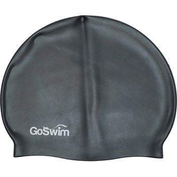 GO SWIM Плувна шапка черна gs-sc208