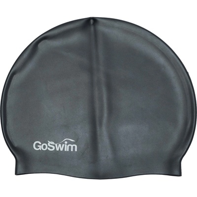 GO SWIM Плувна шапка черна gs-sc208
