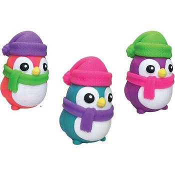 Schylling toy NeeDoh Polar Glow Penguin antistresová kulička vícebarevná