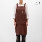 Linen Tales Ленена престилка Chocolate - Linen Tales (LT-APCRB-1S-CHO)