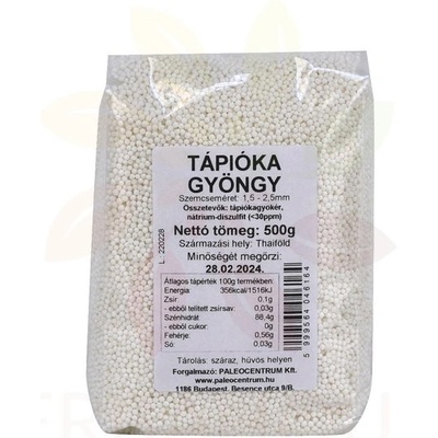 Paleolit Tapiokové perly 500 g