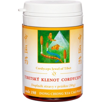 TIBETSKÝ KLENOT CORDYCEPS DONG CHONG XIA CAO WAN TCM Herbs 30 g