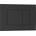Mexen Tex 02 бутон за източване, черен матов - 6102-02 (6102-02)