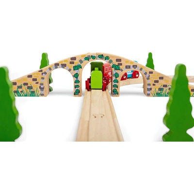 BIgjigs Rail Drevená koľaj Most