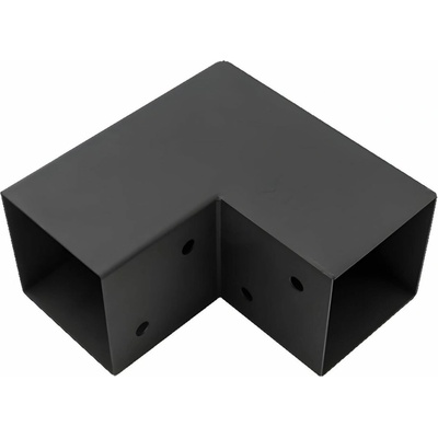 Domax Trámová spojka L 120, Čierna 122x226x224x2,0