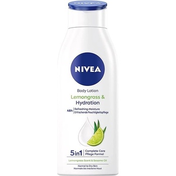 Nivea telové mlieko Lemongrass 400 ml