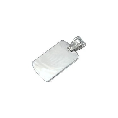 Infinitysilver Stříbrný přívěsek destička SP130296