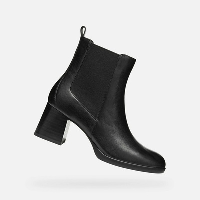 Geox Черни дамски ankle боти Geox Walk Pleasure 55 Geox | Cheren | ЖЕНИ | 37