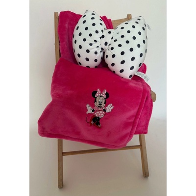 Tegatex Dětská deka tmavě růžová Minnie