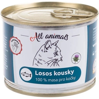 All Animals CAT losos kúsky 200 g