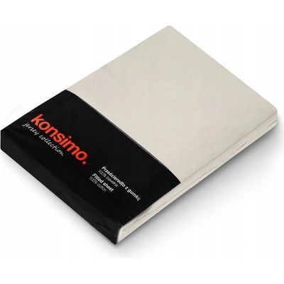 Konsimo jersey prostěradlo s gumou 160x200